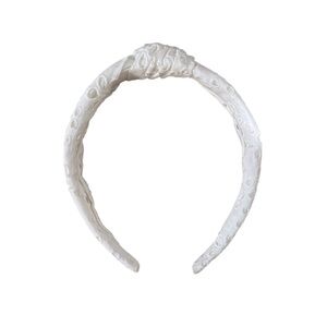 Target Girls White Eyelet Headband